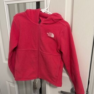 The North Face Kids' Pink Fleece Hoodie